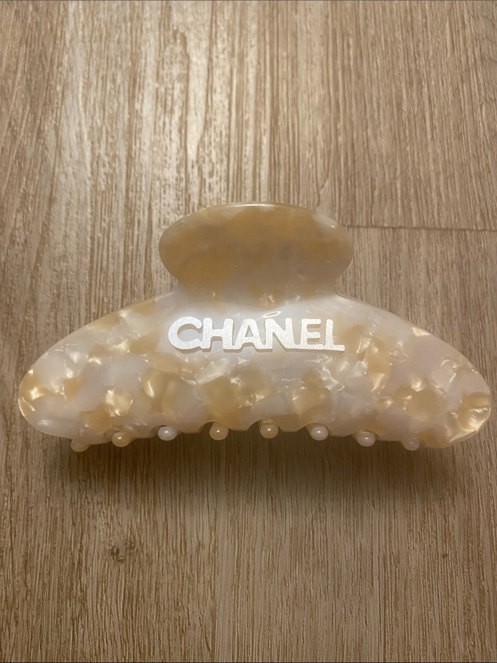 Chanel Tortoise Hair Clip